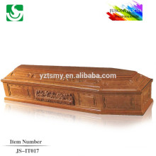 JS-IT017 trade assurance supplier best price cheap wood coffin